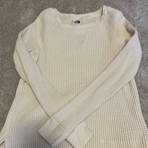 The North Face waffle sweater